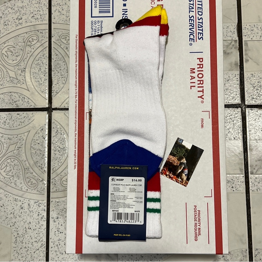 New Polo Ralph Lauren Polo Expedition Whitewater Kayak 67 Men’s Size 10-13 - Picture 4 of 7